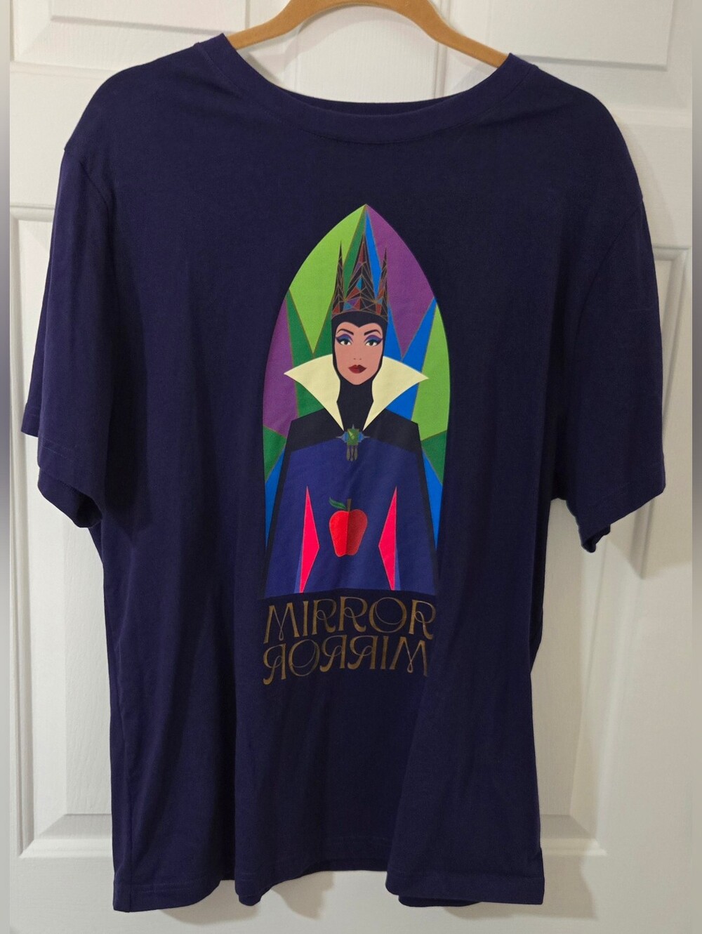 Disney Parks Snow White Evil Queen Mirror Mirror T Shirt Sz XL